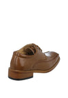 Goor Boys Formal Laced Shoes, Tan