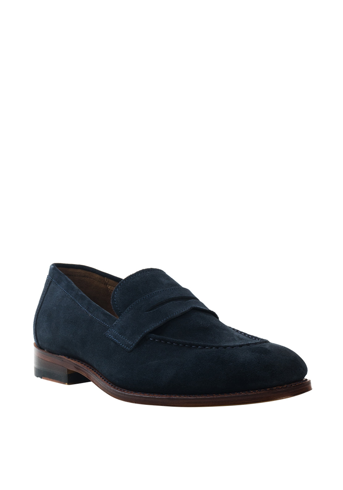 Gordon & Bros Fabio Leather Slip on Shoe, Navy