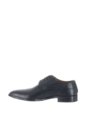 Gordon & Bros Leather Lace Up Shoe, Black