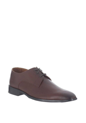 Gordon & Bros Leather Diamond Print Shoe, Brown