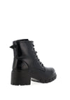 Gordon Jack Miriza Patent Chunky Lace Boot, Black