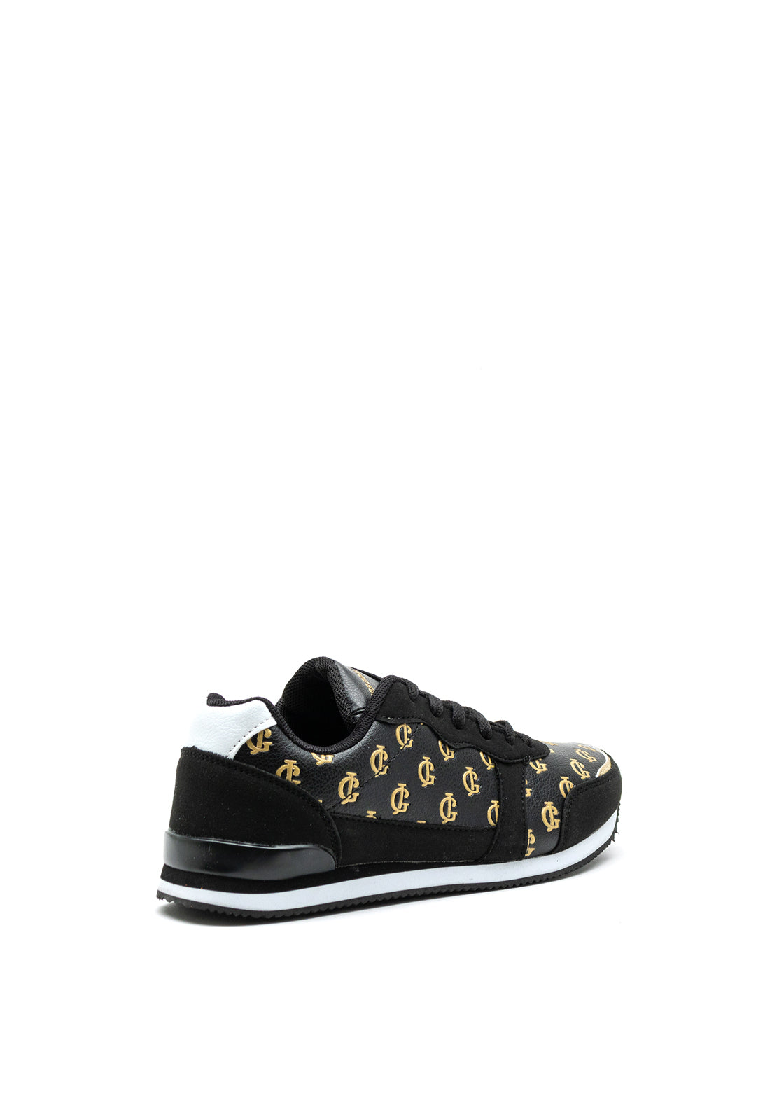 Gordon Jack Tribeca Branding Print Trainers, Black