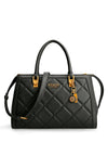 Guess Abey Quilted Satchel Bag, Black