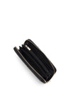 Guess Amara Zip Around Wallet, Black