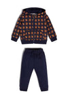 Guess Baby Two Piece Tracksuit Set Gift Box, Navy
