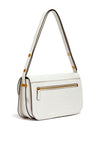 Guess Hensely Croc Convertible Shoulder Bag, Stone