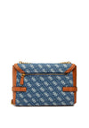 Guess Zadie Logo Envelope Crossbody Bag, Denim