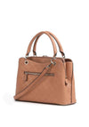 Guess Carlson Medium 4G Logo Bag, Cognac