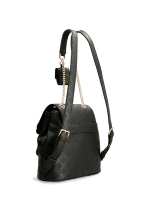 Guess Bea Embossed 4G Logo Backpack, Black