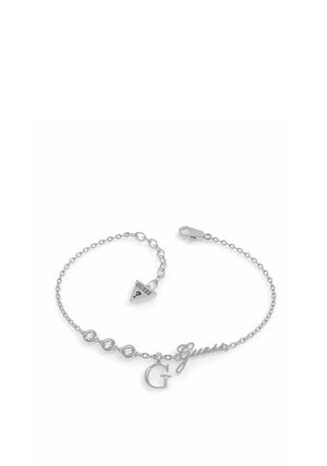 Guess Dainty Charm Bracelet, Silver