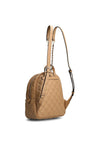Guess Cessily Quilted Backpack, Tan