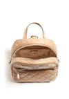 Guess Cessily Quilted Backpack, Tan