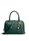 Guess Cessily Quilted Handbag, Green