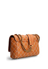 Guess Cessily Quilted Crossbody Bag, Cognac