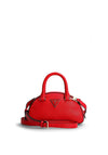 Guess Cordelia Saffiano Mini Dome Crossbody Bag, Red