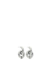 Guess Twist Chunky Earrings, Silver