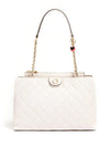 Guess Gillian Quilted Shopper Bag, Stone