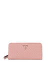 Guess Hassie Woven Wallet, Rosewood