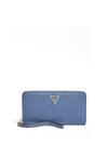 Guess Helaina Zip Around Wallet, Navy