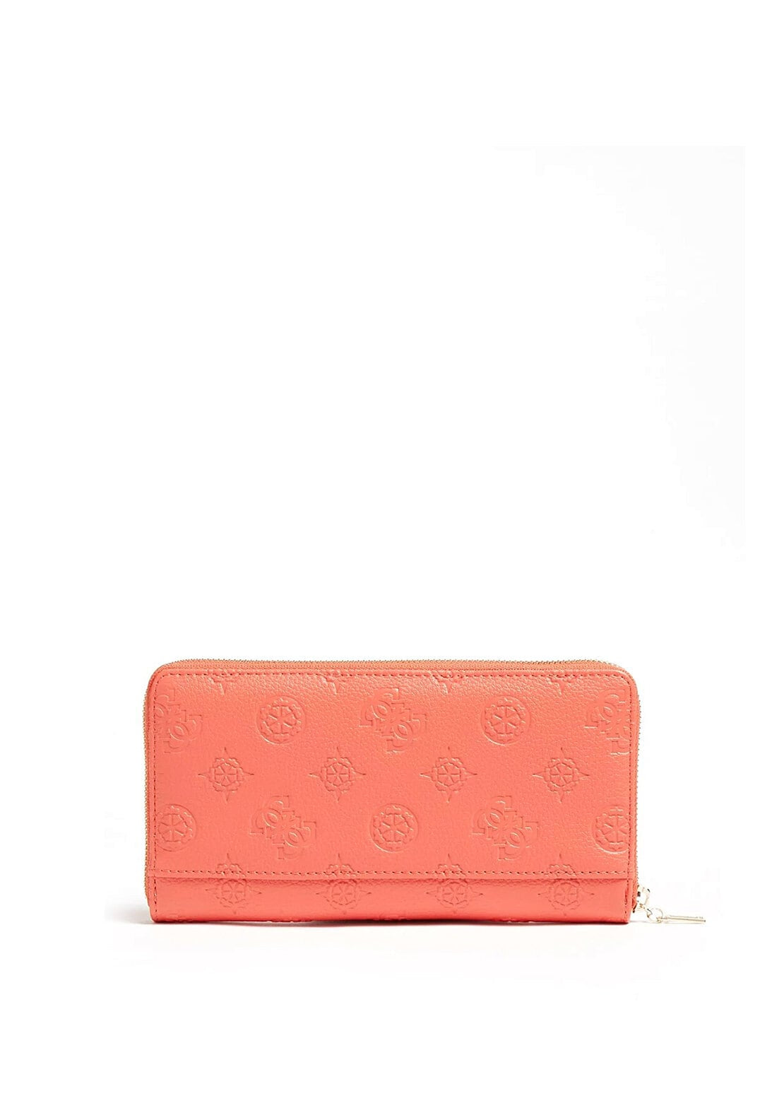 Guess Helaina Zip Around Wallet, Papaya