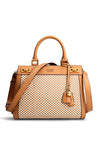 Guess Katey Grab Bag, Caramel & White