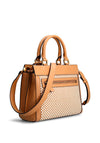 Guess Katey Grab Bag, Caramel & White