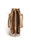 Guess Katey Grab Bag, Caramel & White
