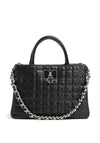 Guess Kobo Satchel Bag, Black
