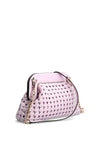 Guess Sicilia Braided Clutch Bag, Lilac