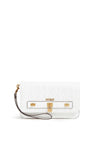 Guess Isidora Phone Organiser Wristlet, White