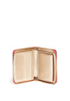 Guess Zadie 4G Logo Print Zip Around Mini Wallet, Roman Red