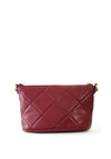 Guess Cessily Quilted Shoulder Bag, Merlot