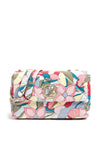 Guess Dilla Floral Quilted Crossbody Bag, Floral Fantasy