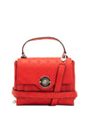 Guess Dayane Medium Embossed Satchel Bag, Red