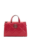 Guess Dilla Medium Quilted Crossbody Compartment Bag, Berry