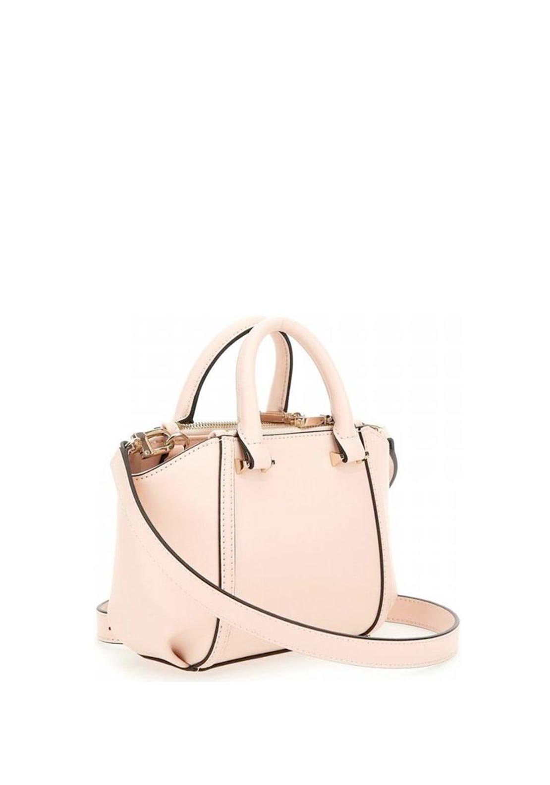 Guess Leie Mini Satchel Bag, Pale Rose