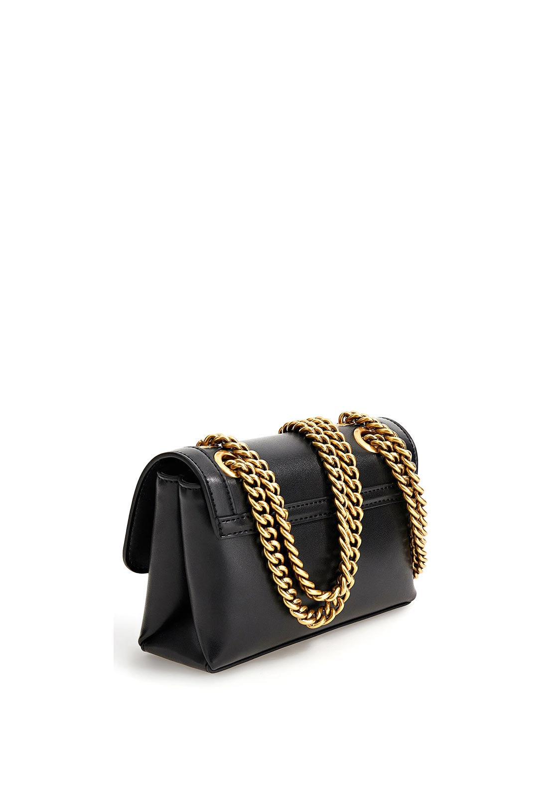 Guess Abey Peony Logo Mini Crossbody Bag, Black