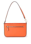 Guess Katey Mini Top Zipped Shoulder Bag, Orange