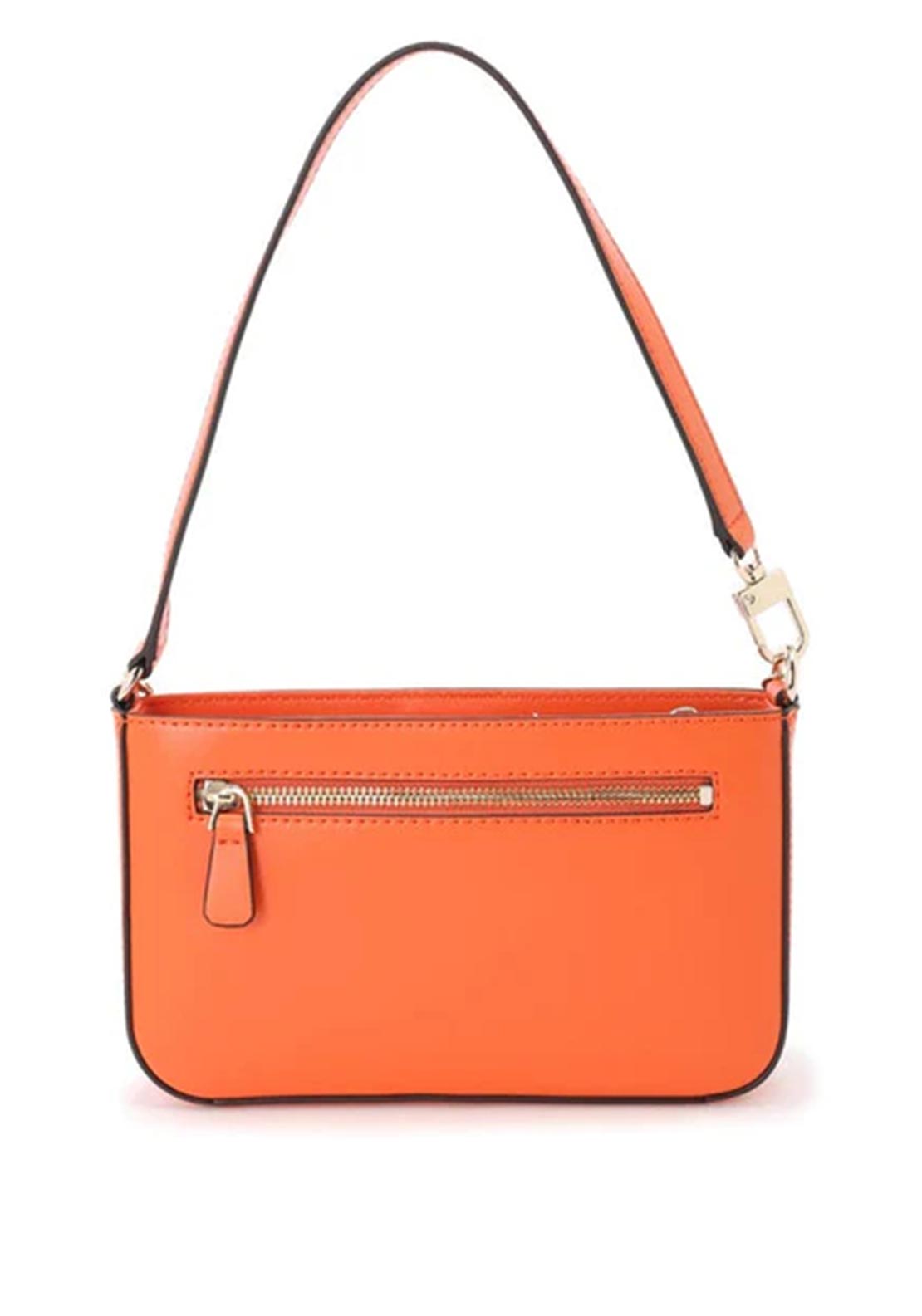 Guess Katey Mini Top Zipped Shoulder Bag, Orange