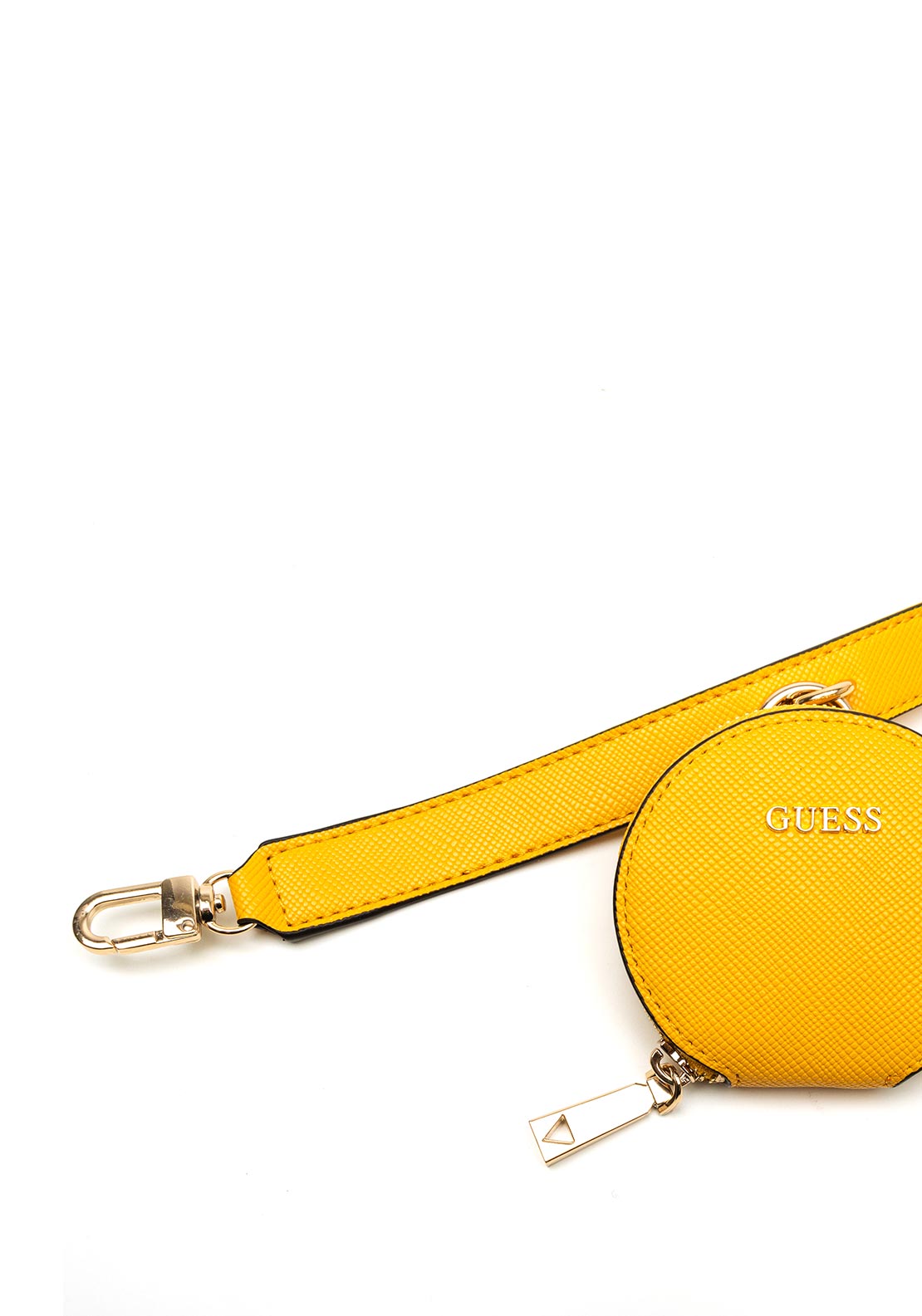 Guess Eco Alexie Mini Flap Bag, Mustard