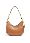 Guess Abey Small Shoulder Bag, Cognac