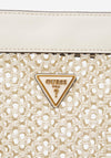 Guess Vikky Drawstring Crossbody Bag, Ivory