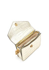 Guess Retour Mini Top Handle Bag, Gold
