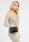 Guess Eco Alexie Mini Crossbody Bag, Black