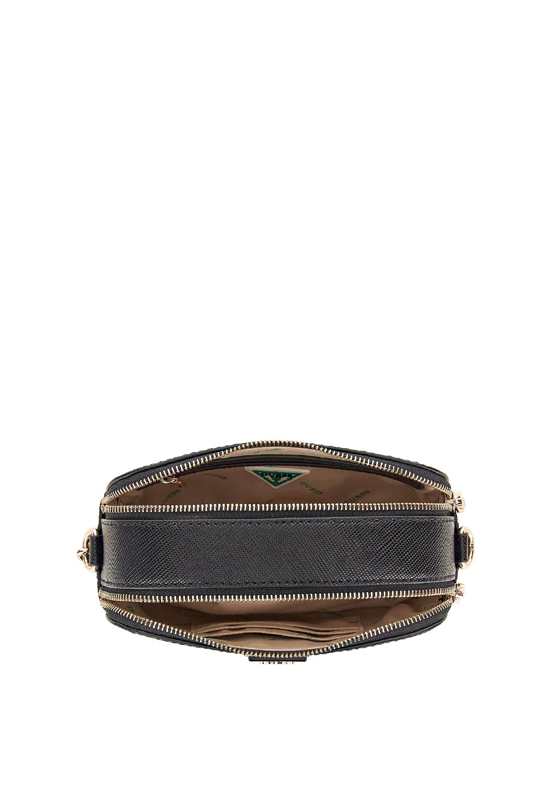 Guess Eco Alexie Mini Crossbody Bag, Black