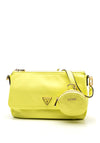 Guess Gemma Zip Top Shoulder Bag, Light Lime