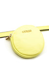 Guess Gemma Zip Top Shoulder Bag, Light Lime