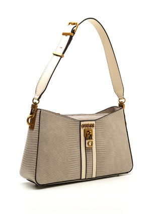 Guess Ginevra Elite Shoulder Bag, Taupe