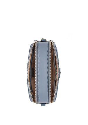 Guess Noelle Debossed Logo Mini Crossbody Bag, Slate