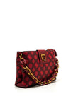 Guess Alva Mini 4G Logo Crossbody Bag, Merlot